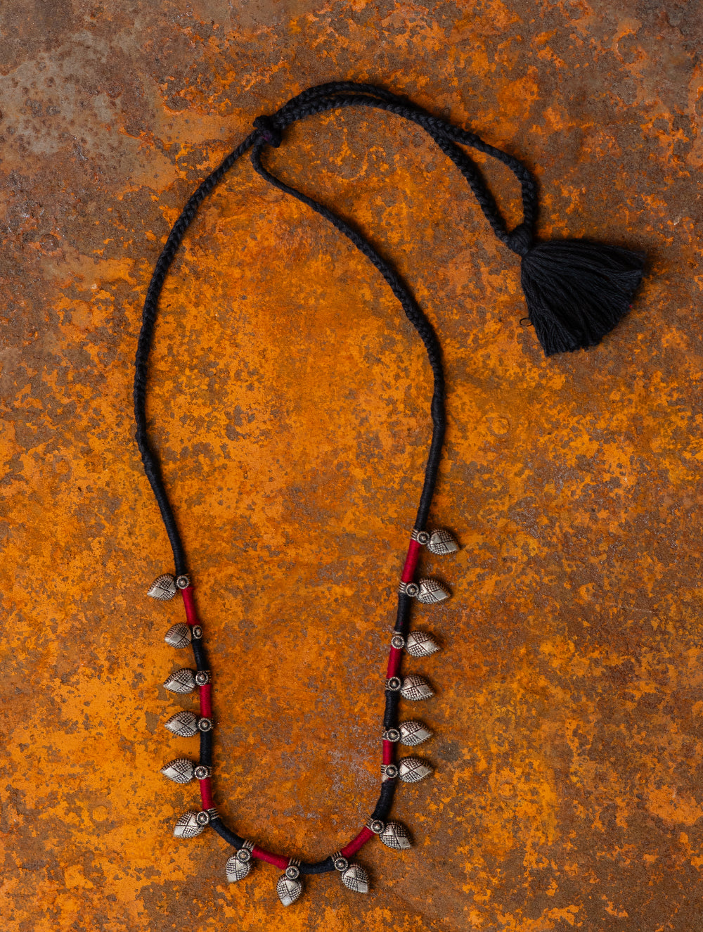 Load image into Gallery viewer, Handcrafted Lambani Tribal Craft Jewellery - Lal Chinha