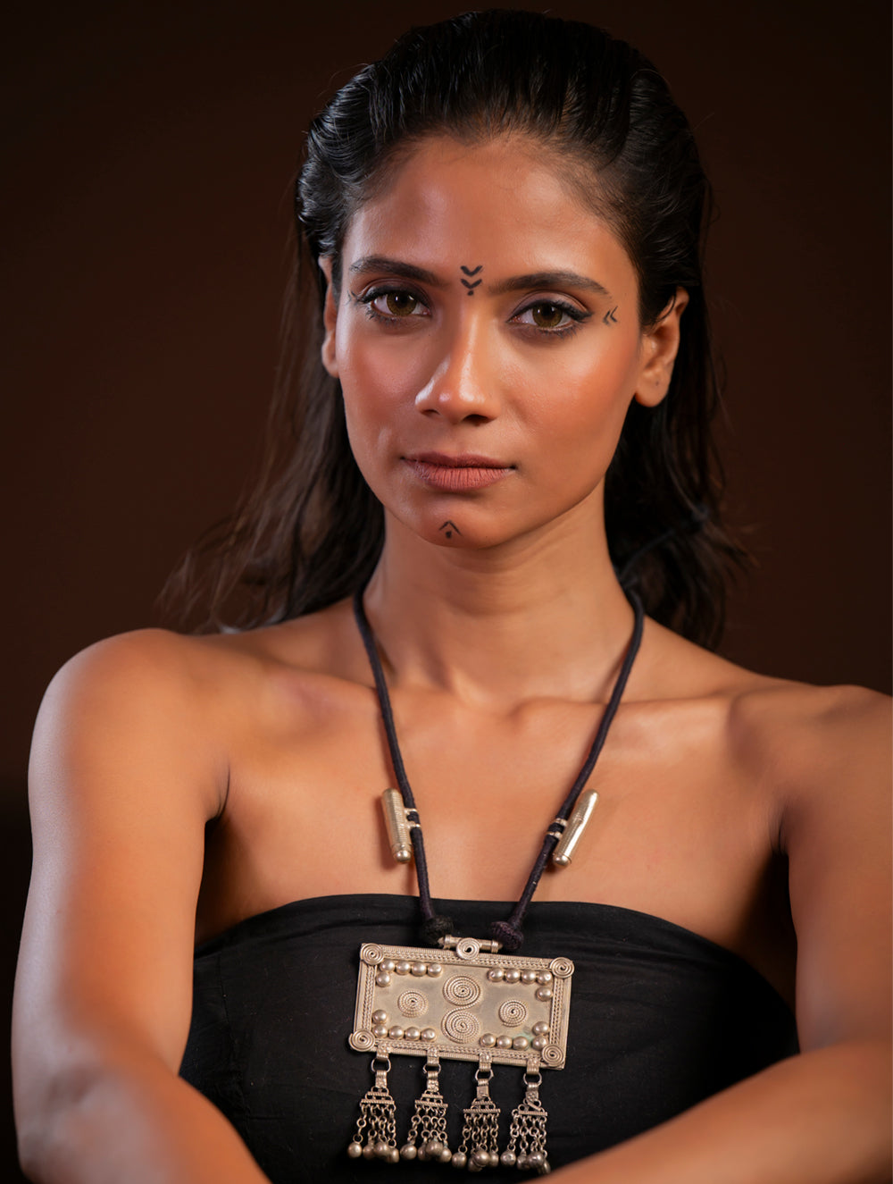 Load image into Gallery viewer, Handcrafted Lambani Tribal Craft Jewellery - Thayam Chinha