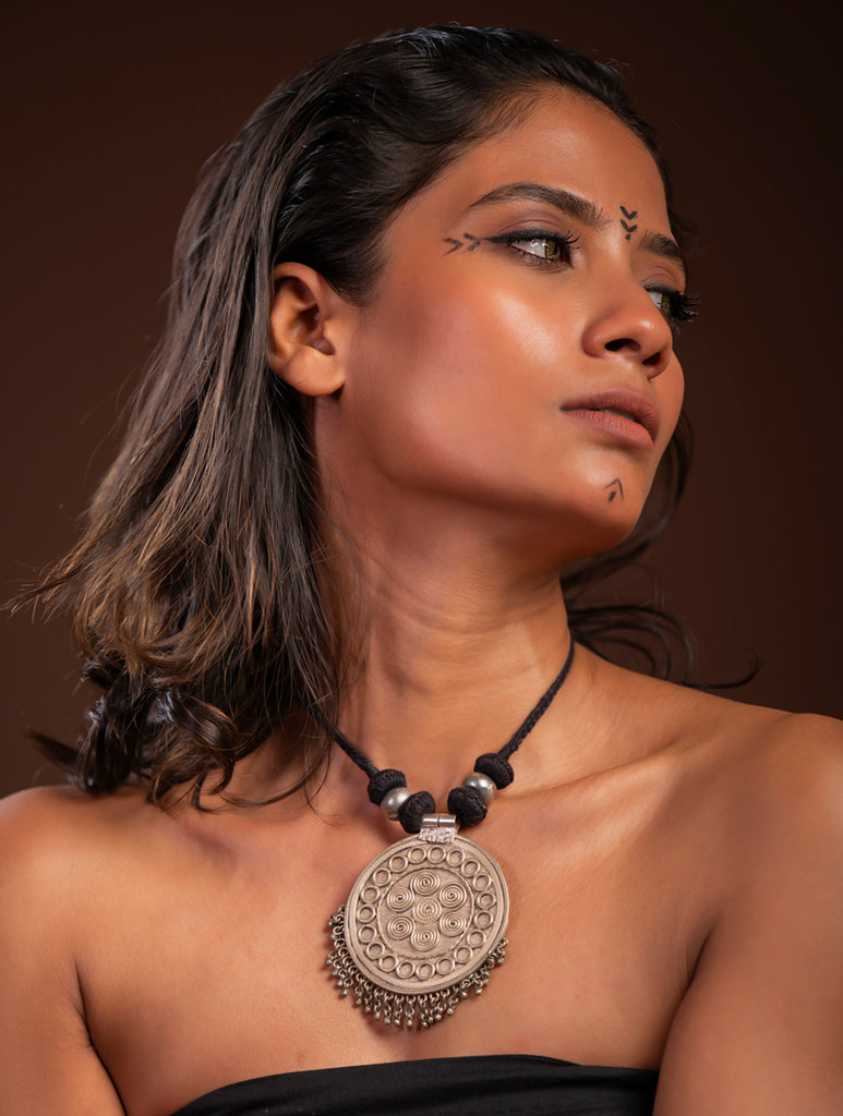 Handcrafted Lambani Tribal Craft Jewellery - Vrutta Tara