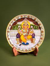 Load image into Gallery viewer, Handcrafted Marble Craft Decorative Plate Curio - Gannu Bhaiya