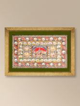 Load image into Gallery viewer, Handpainted Pattachitra Canvas Painting Large - Sabha Katha (Unframed Length - 60&quot; x Width - 36&quot;)