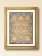 Load image into Gallery viewer, Handpainted Thangka Painting Large - Buddha Mandala, Blue  (Unframed Height - 33&quot; x Width - 24&quot;)
