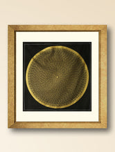 Load image into Gallery viewer, Handpainted Thangka Painting Large - Mantra Mandala, Gold &amp; Black (Unframed Height - 39&quot; x Width - 39&quot;)