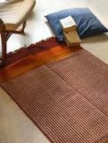 Handwoven Jawaja Rug - Warm Tones (5ft x 3ft)