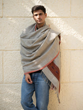 Load image into Gallery viewer, Handwoven Warm Signature Kinnauri Shawl- Ash Ridge
