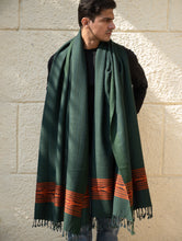 Load image into Gallery viewer, Handwoven Warm Signature Kinnauri Shawl - Cedar Bark