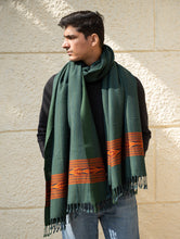 Load image into Gallery viewer, Handwoven Warm Signature Kinnauri Shawl - Cedar Bark