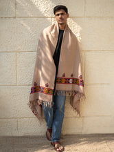 Load image into Gallery viewer, Handwoven Warm Signature Kinnauri Shawl - Desert Whisper