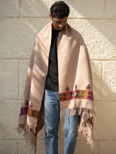 Load image into Gallery viewer, Handwoven Warm Signature Kinnauri Shawl - Desert Whisper