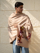 Load image into Gallery viewer, Handwoven Warm Signature Kinnauri Shawl - Desert Whisper