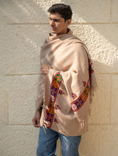 Load image into Gallery viewer, Handwoven Warm Signature Kinnauri Shawl - Desert Whisper