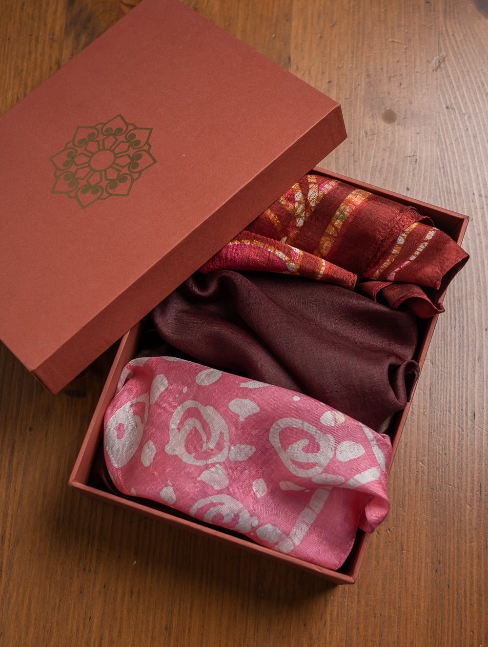 Heritage Batik Print Pocket Squares (Set of 3)