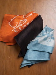 Heritage Batik Print Pocket Squares (Set of 3)