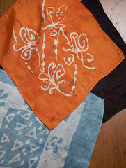 Heritage Batik Print Pocket Squares (Set of 3)