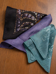 Heritage Batik Print Pocket Squares (Set of 3)
