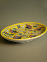 Load image into Gallery viewer, Jaipur Blue Pottery Decorative Plate - Regal Garden