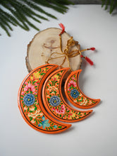 Load image into Gallery viewer, Kashmiri Art Xmas Decorations - Floral Medley (Set of 10)