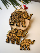 Load image into Gallery viewer, Kashmiri Art Xmas Decorations - Gold Chinar (Set of 6)