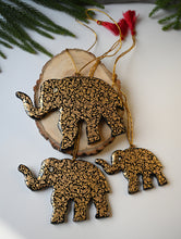 Load image into Gallery viewer, Kashmiri Art Xmas Decorations - Gold Chinar (Set of 9)