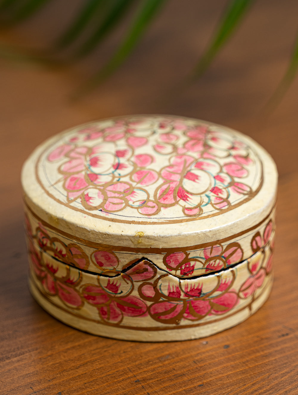 Kashmiri Papier-Mâché Coasters (Set of 6)