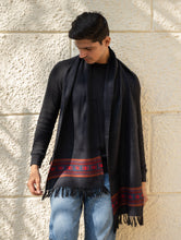 Load image into Gallery viewer, Light &amp; Warm Himachal Muffler - Dark Trail