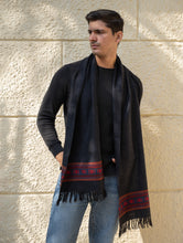 Load image into Gallery viewer, Light &amp; Warm Himachal Muffler - Dark Trail