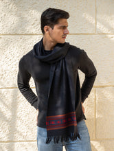 Load image into Gallery viewer, Light &amp; Warm Himachal Muffler - Dark Trail