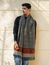 Load image into Gallery viewer, Light &amp; Warm Himachal Muffler - Fog &amp; Flint Trail