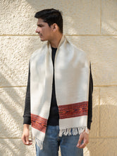 Load image into Gallery viewer, Light &amp; Warm Himachal Muffler - Ivory Ridge