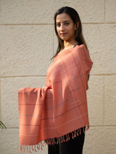Load image into Gallery viewer, Light &amp; Warm Merino Wool Kinnauri Stole - Rosewood Link