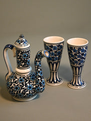 Khurja Pottery Decorative and Servingware - Mehfil Serve (Set of 3)