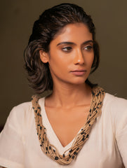 Midnight Meadow Layered Jute Necklace