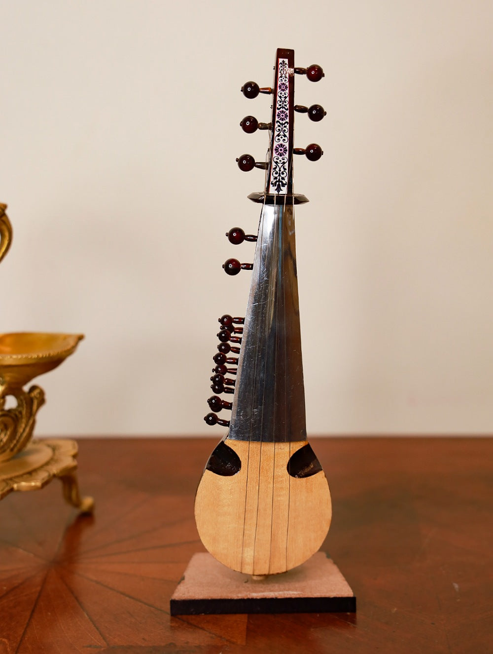 Buy Miniature Wooden Musical Instrument - The Sarod Online