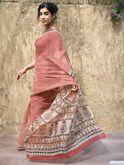 Bagru Hand Block printed Kota Doria