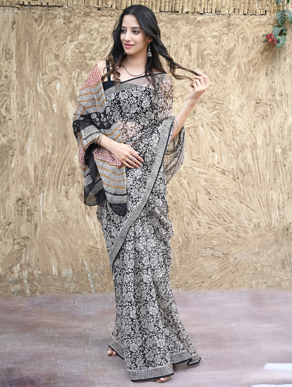 Bagru Hand Block printed Kota Doria