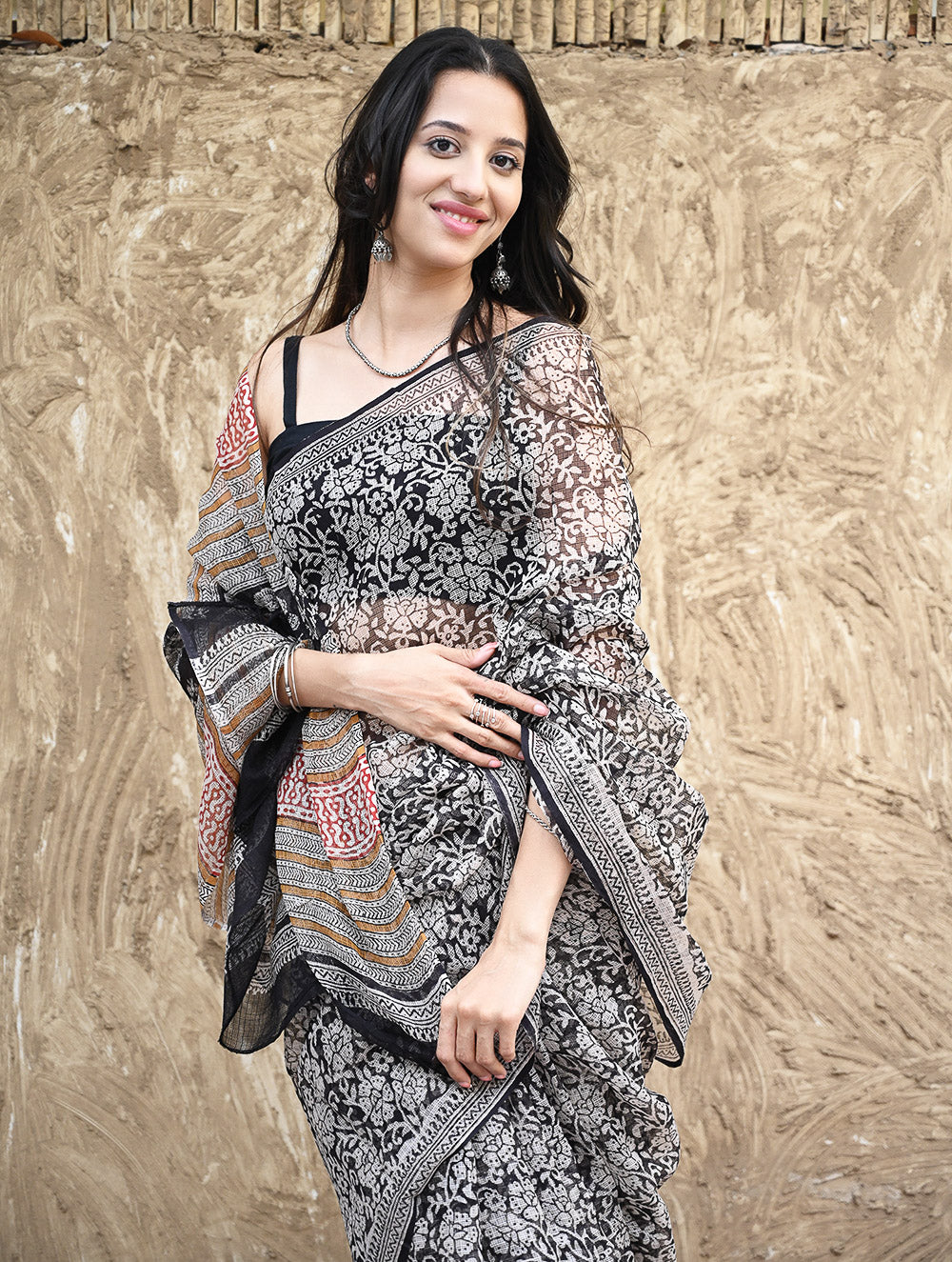 Bagru Hand Block printed Kota Doria