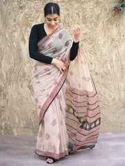 Bagru Hand Block printed Kota Doria