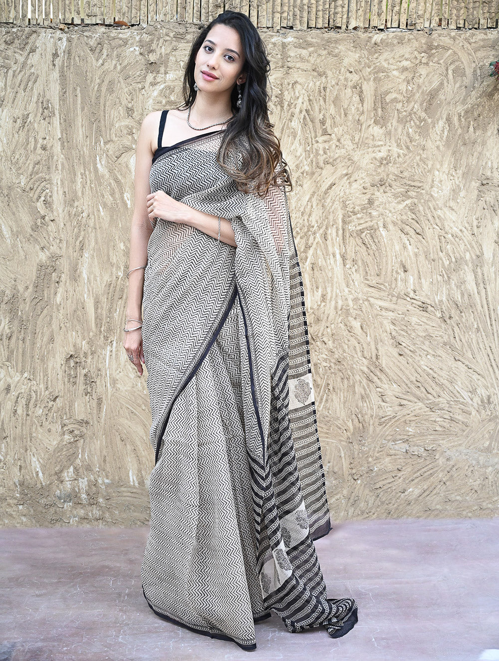Bagru Hand Block printed Kota Doria
