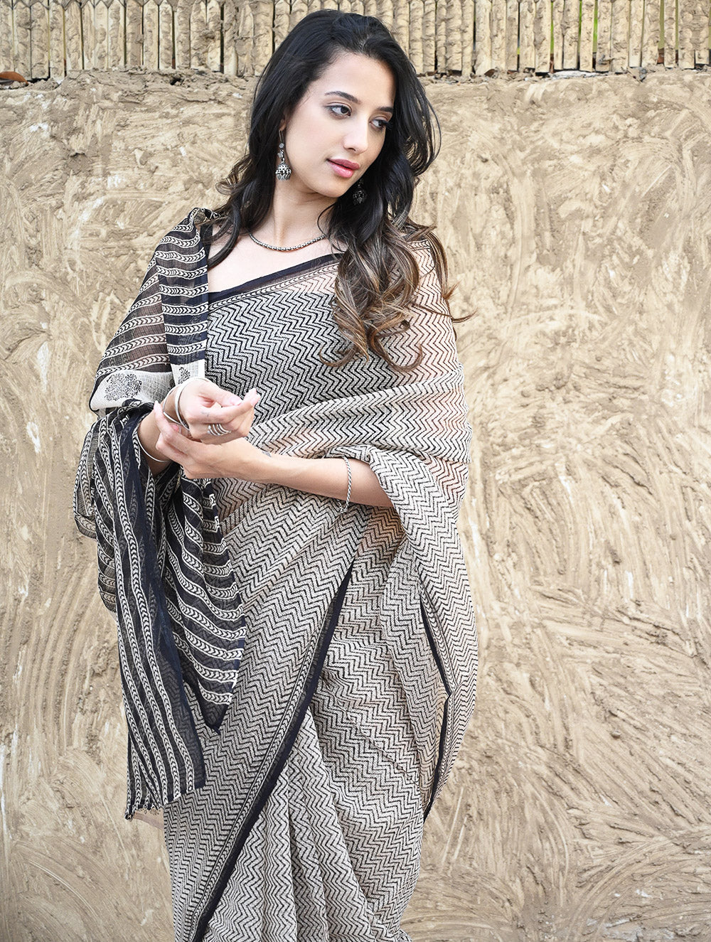 Bagru Hand Block printed Kota Doria
