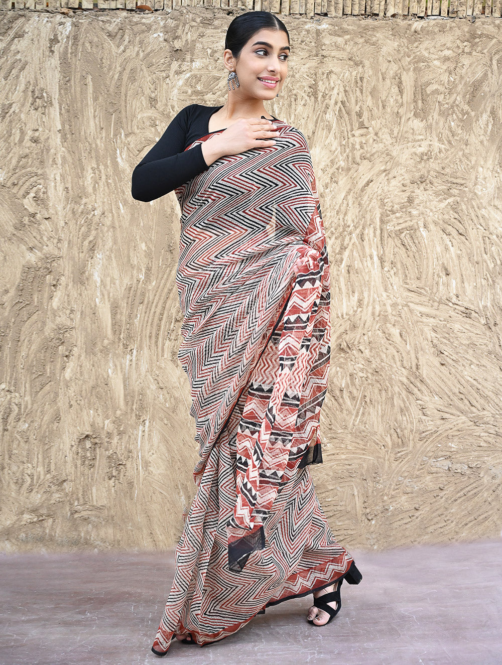 Bagru Hand Block printed Kota Doria