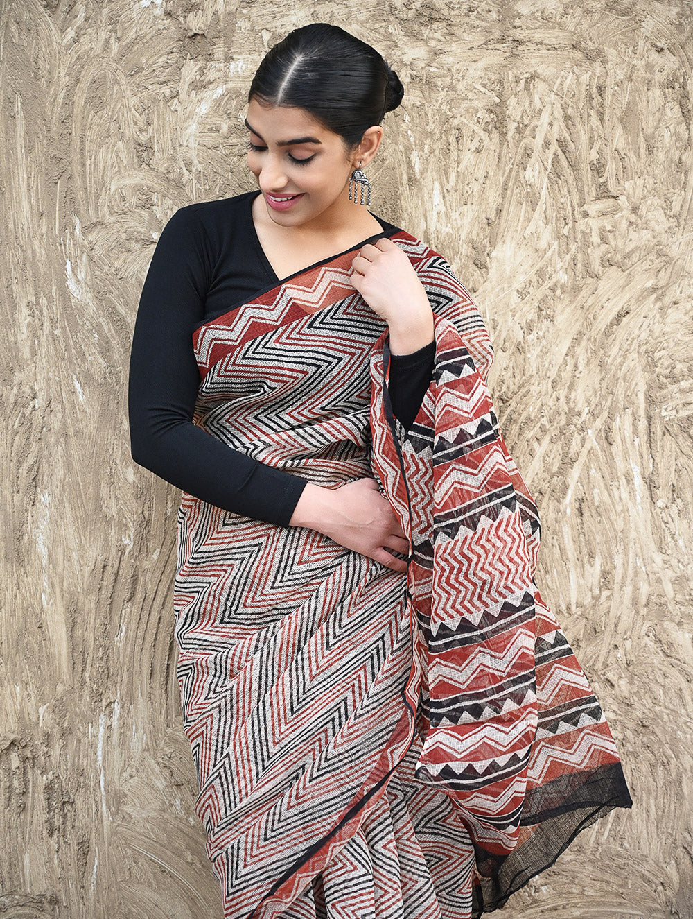 Bagru Hand Block printed Kota Doria