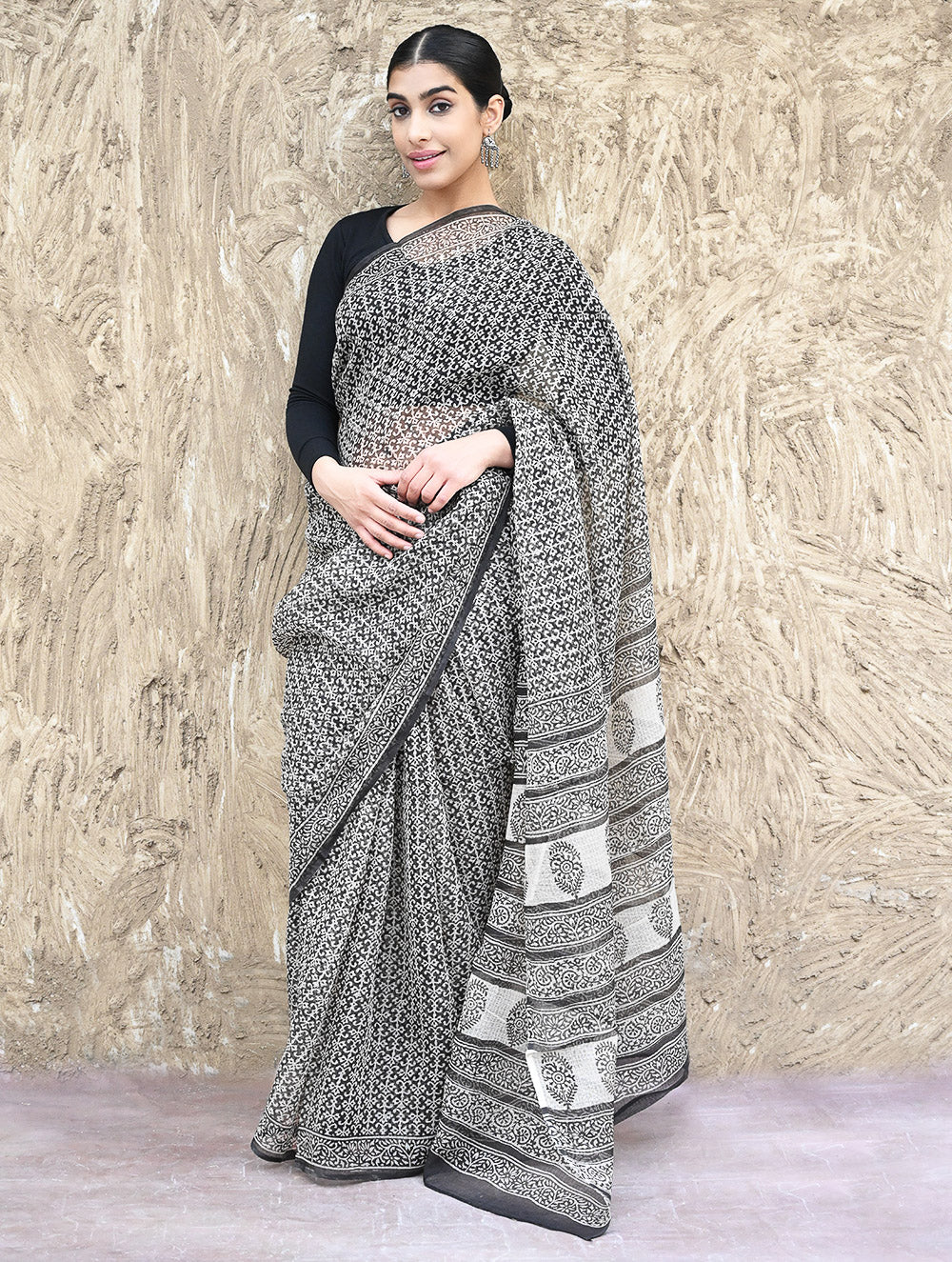 Bagru Hand Block printed Kota Doria