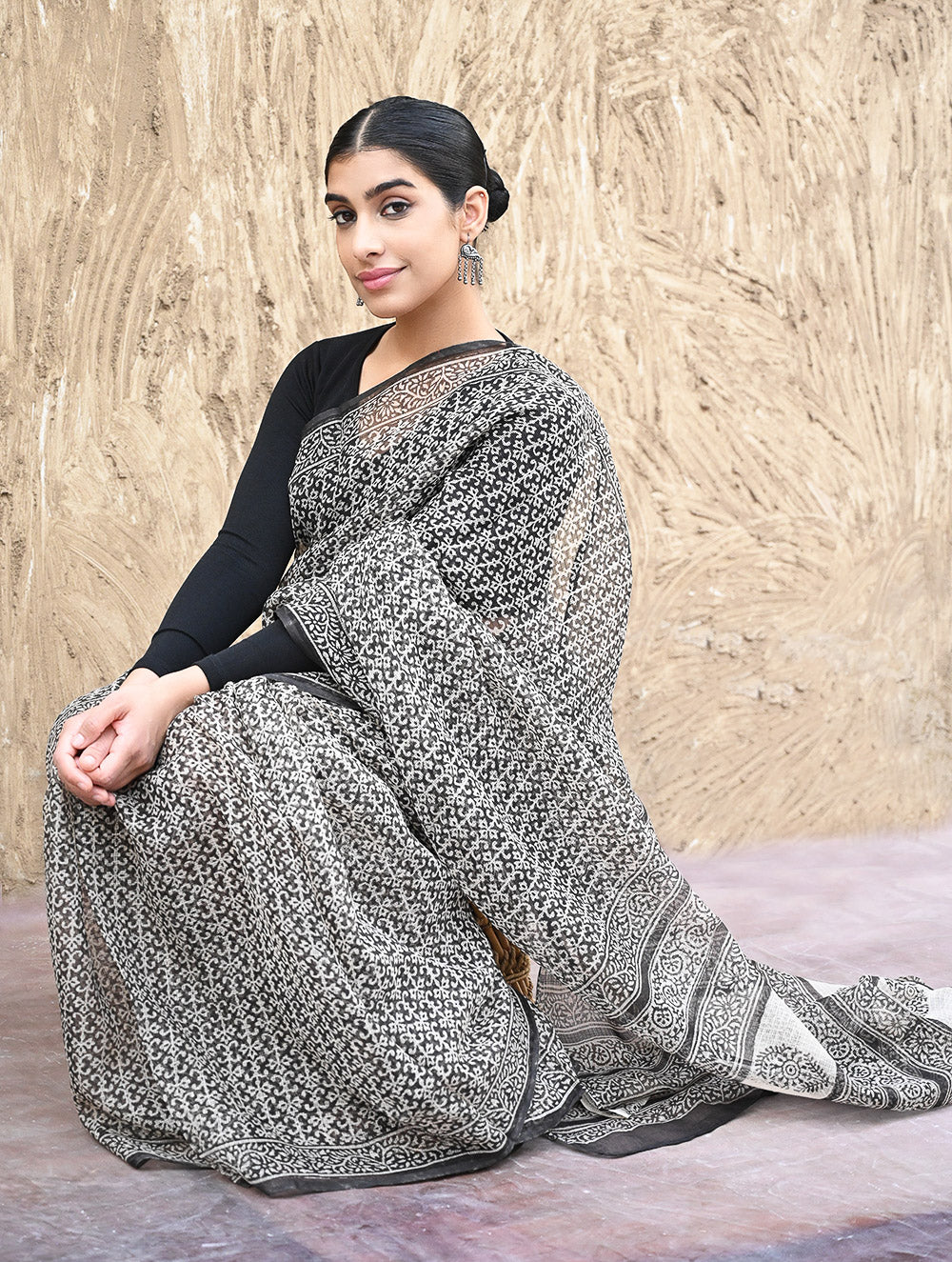 Bagru Hand Block printed Kota Doria