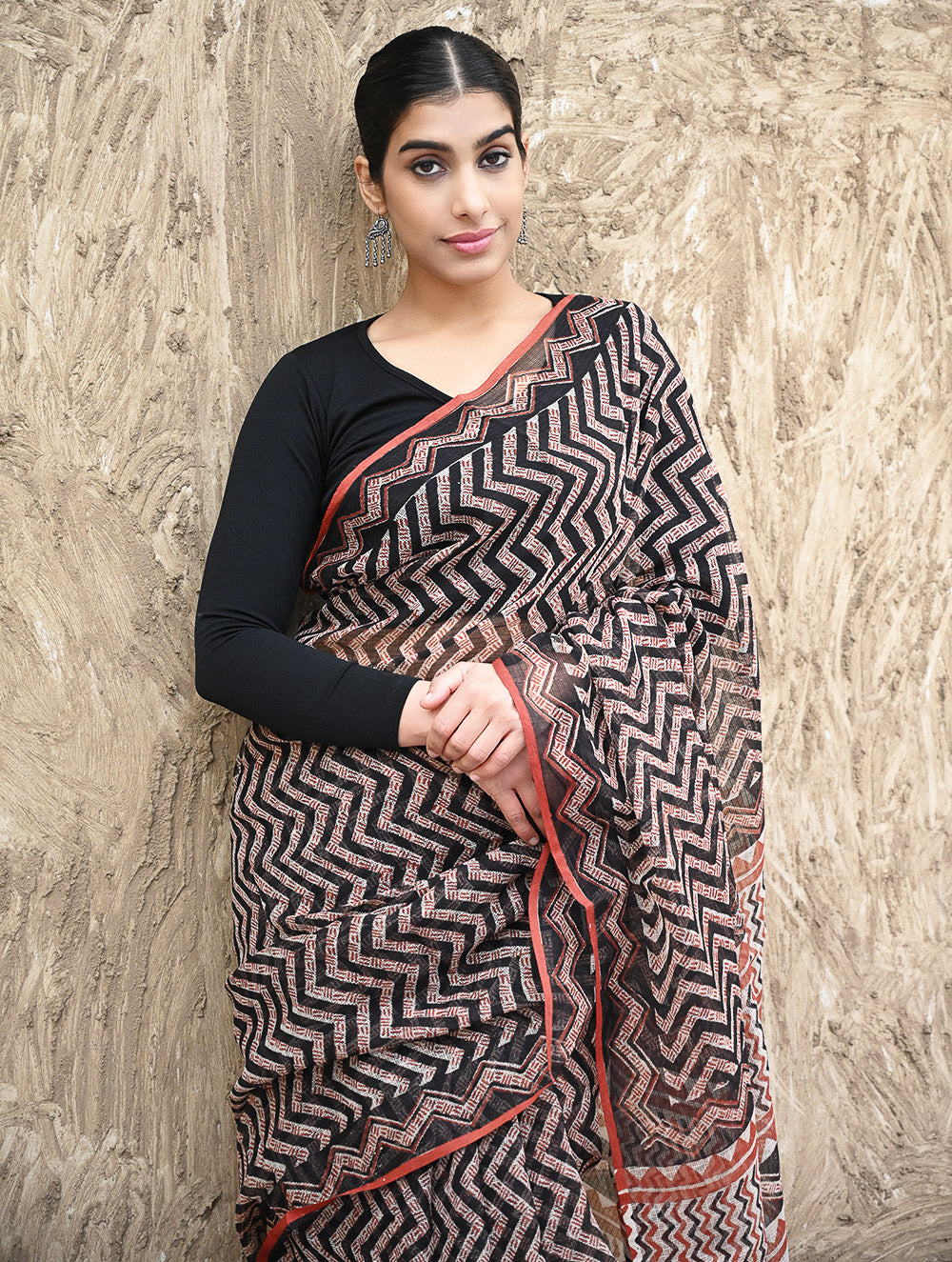 Bagru Hand Block printed Kota Doria