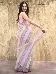 Sanganeri Hand Block printed Kota Doria