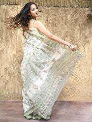 Sanganeri Hand Block printed Chanderi