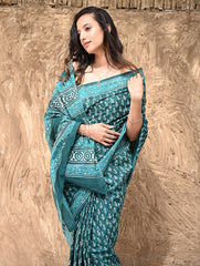 Dabu Hand Block printed Cotton