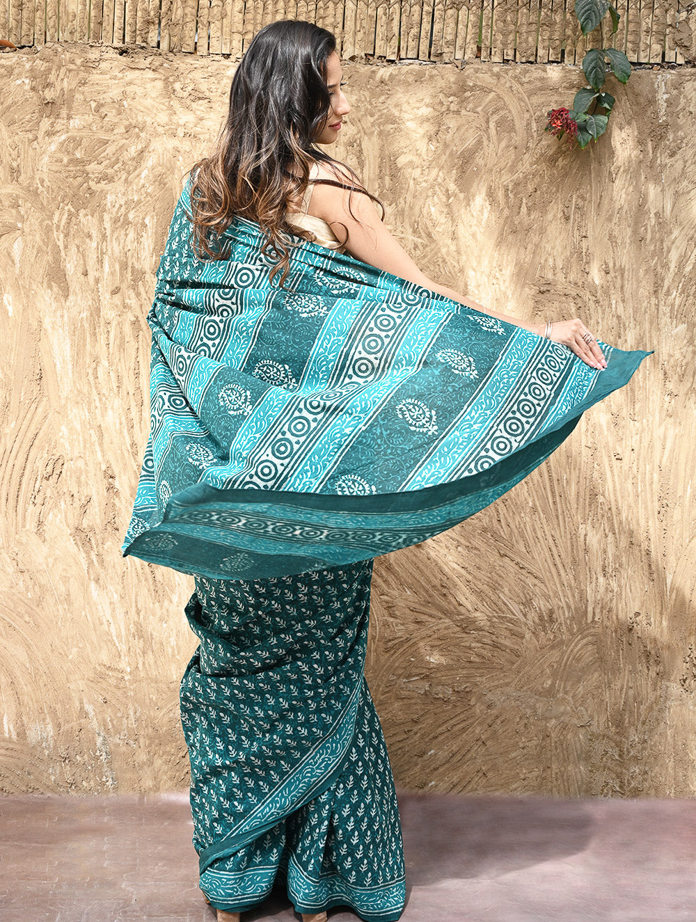 Dabu Hand Block printed Cotton