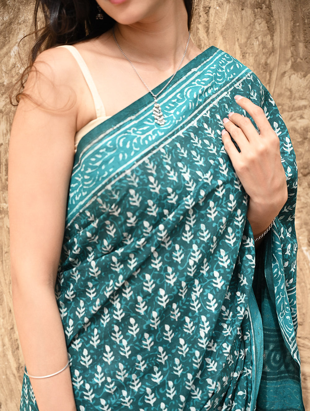 Dabu Hand Block printed Cotton