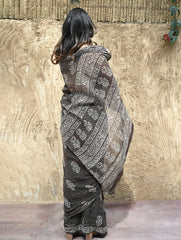 Dabu Hand Block printed Georgette